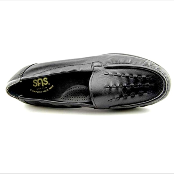 Size 8.5 SAS Comfort Leather Loafers Flat - Picture 3 of 6